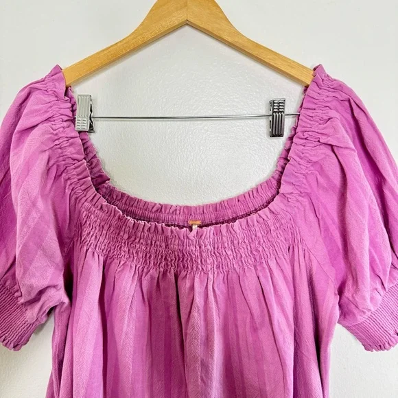 NWT Free People Pink Mila Mini Dress Size XL - Picture 5 of 9